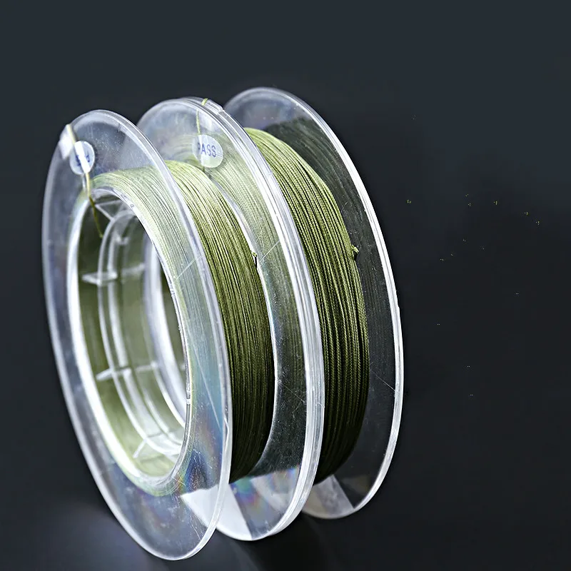 

Плетеная рыболовная леска 100 м, 12 нитей, многонитевая рыболовная леска для ловли карпа, 10-фунтов, фторуглеродная леска для рыбалки, леска для рыбалки Angeln