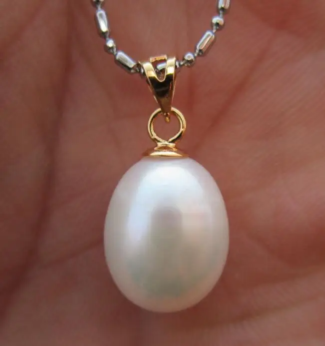 

NATURAL AAA+ 12-13MM SOUTH SEA WHITE PEARL NECKLACE 925silver YELLOW GOLD CLASP 18"