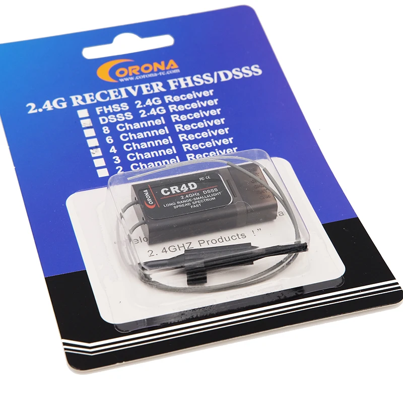 Corona CR4D 2.4Ghz 4ch Receiver (V2 DSSS)