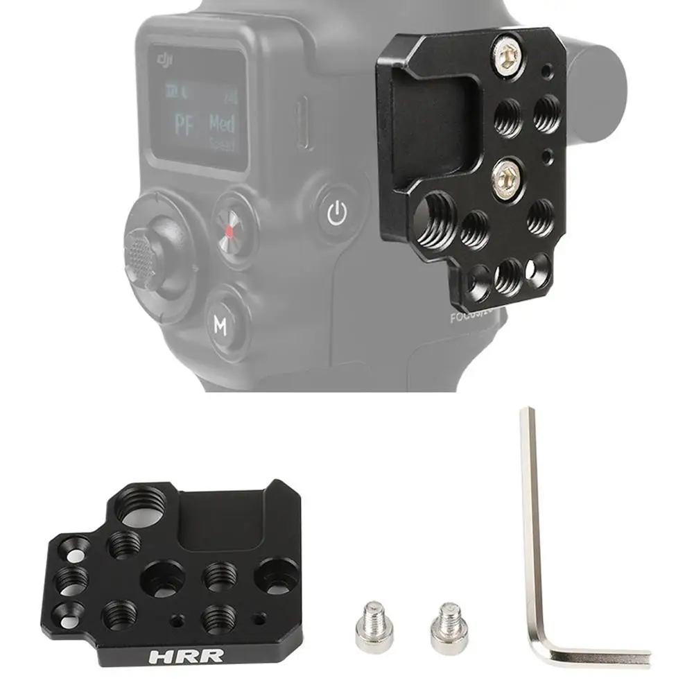Soporte de montaje de Monitor para DJI Ronin S/SC/RS2/RSC2, accesorios de cardán, extensión de placa de montaje, agujero de rosca de 1/4 "y 3/8"