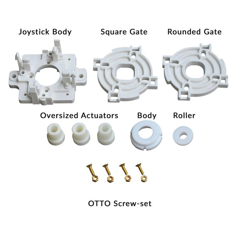 

Arcade OTTO DIY V1 Japanese Version Kit for Sanwa JLF and Hori Hayabusa Upgrade Kits for Sanwa JLF-TP-8YT Hayabusa Joystick