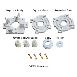 아케이드 OTTO DIY V1 일본판 키트, Sanwa JLF 및 Hori Hayabusa 업그레이드 키트, Sanwa JLF-TP-8YT Hayabusa 조이스틱
