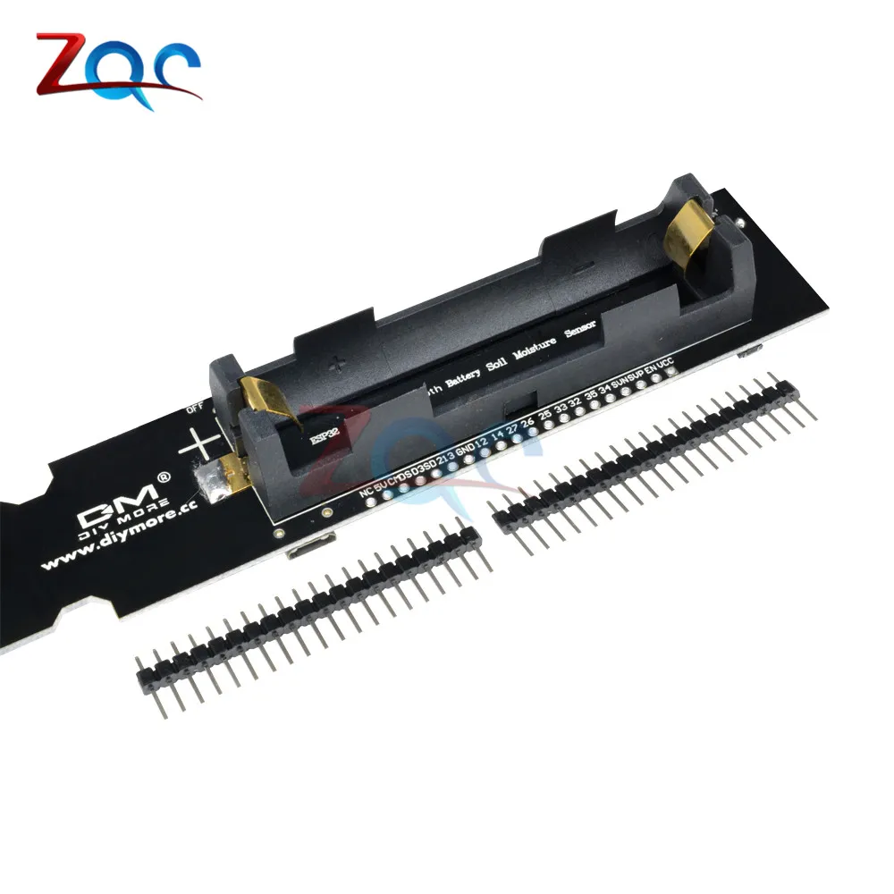 ESP32 CP2104 WIFI Bluetooth DHT11 Temperature Humidity Soil Moisture Sensor Detection Module 18650 Battery Shield for Arduino