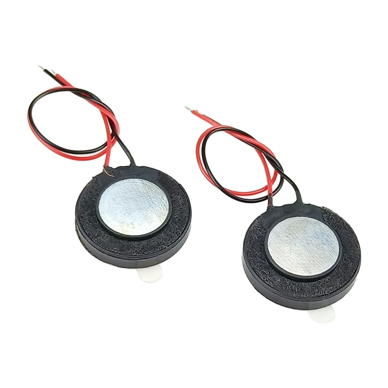 GHXAMP 15mm Toys Mini Speaker 8Ohm 1W Plastic Loudspeaker For Fingerprint Smart Lock Camera Audio Sound Unit 2pcs