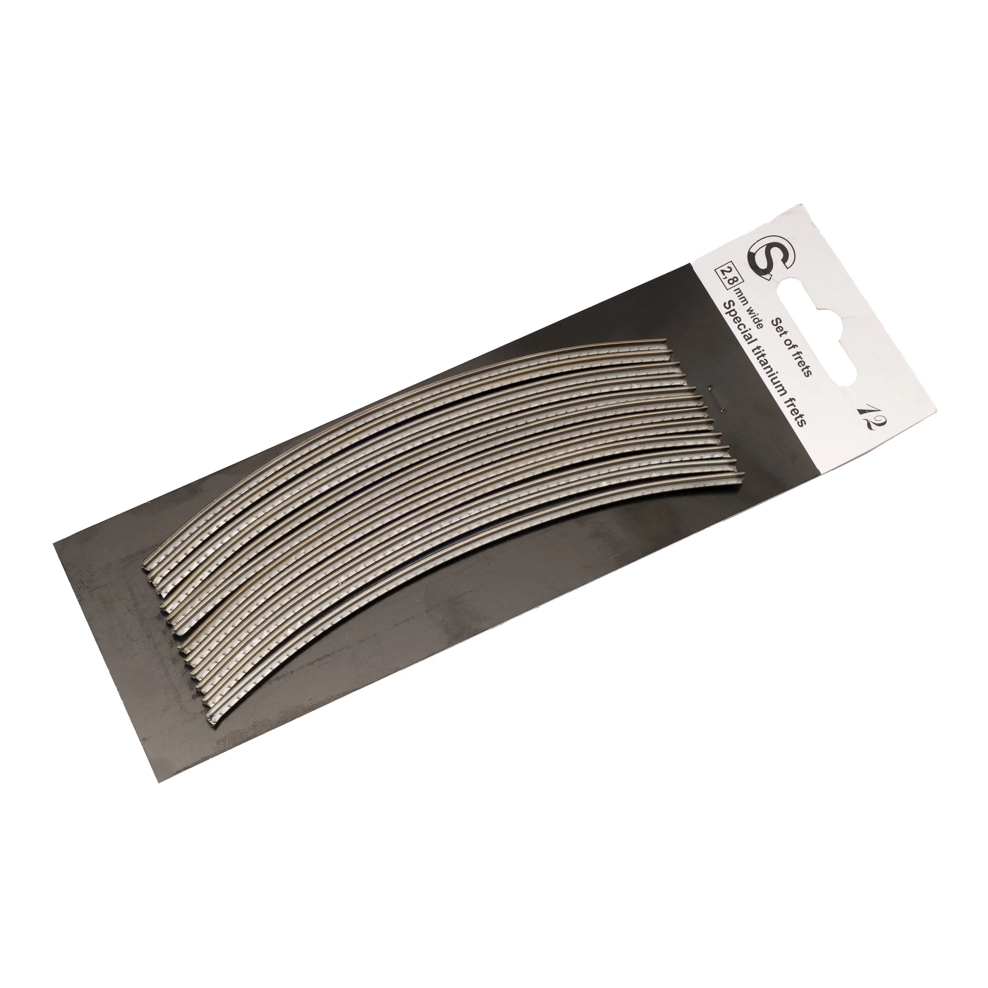 Sintoms Fret Wire Set for Ibanez Jackson Hard Rock Metal Rock Guitar, 2.8mm Jumbo Size Titanium