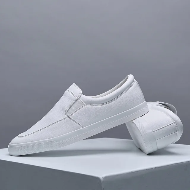 Men PU Casual Shoes Loafers Male shoes flat shoes Men's Adult Slip On Flats Spring Autumn Mens Trainers zapatos de hombre
