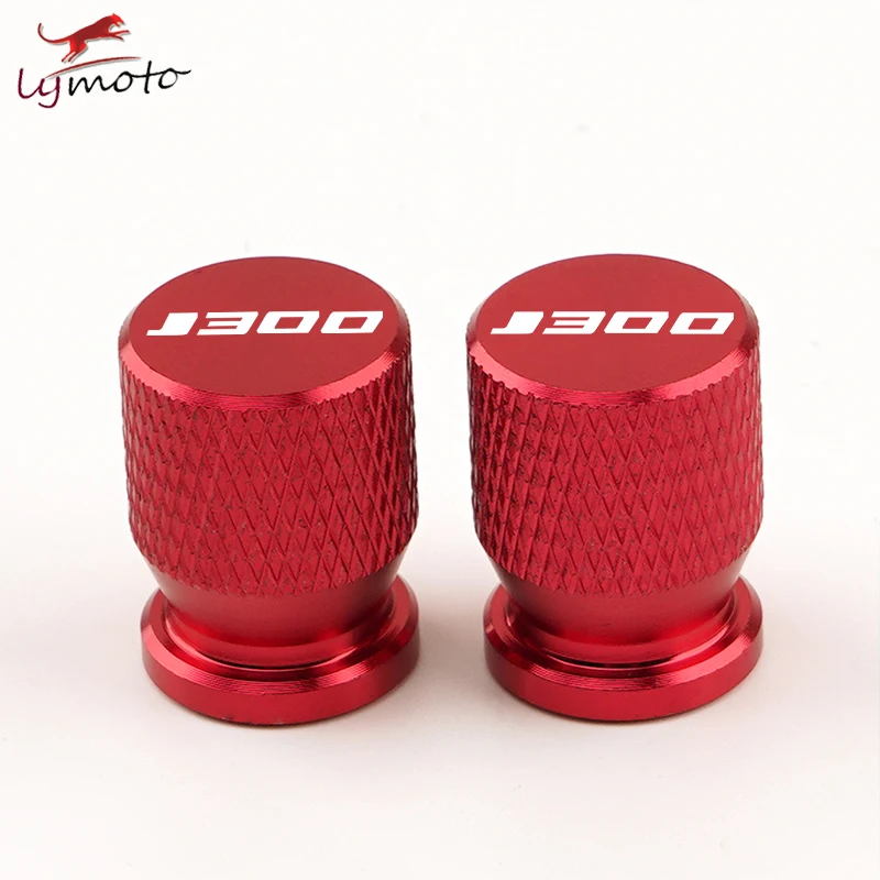 For Kawasaki J300 J 300 2014-2020 High Quality Universal Motorcycle CNC Accessories Wheel Tire Valve Stem Caps  Airtight Covers