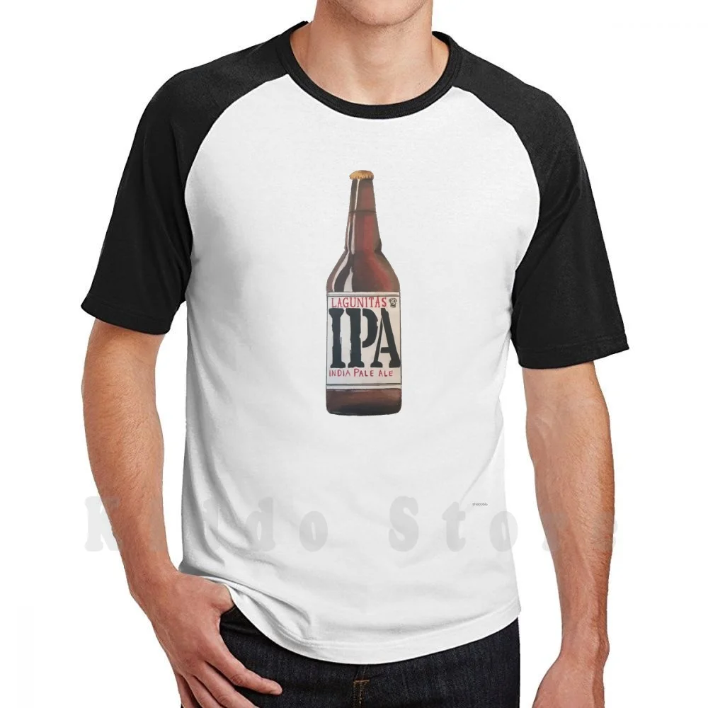 Lagunitas Ipa Bottle T Shirt Men Cotton Cotton S-6xl Beer Beer Brewery Brewery Brew Brew Lagunitas Ipa India Pale Ale Petaluma