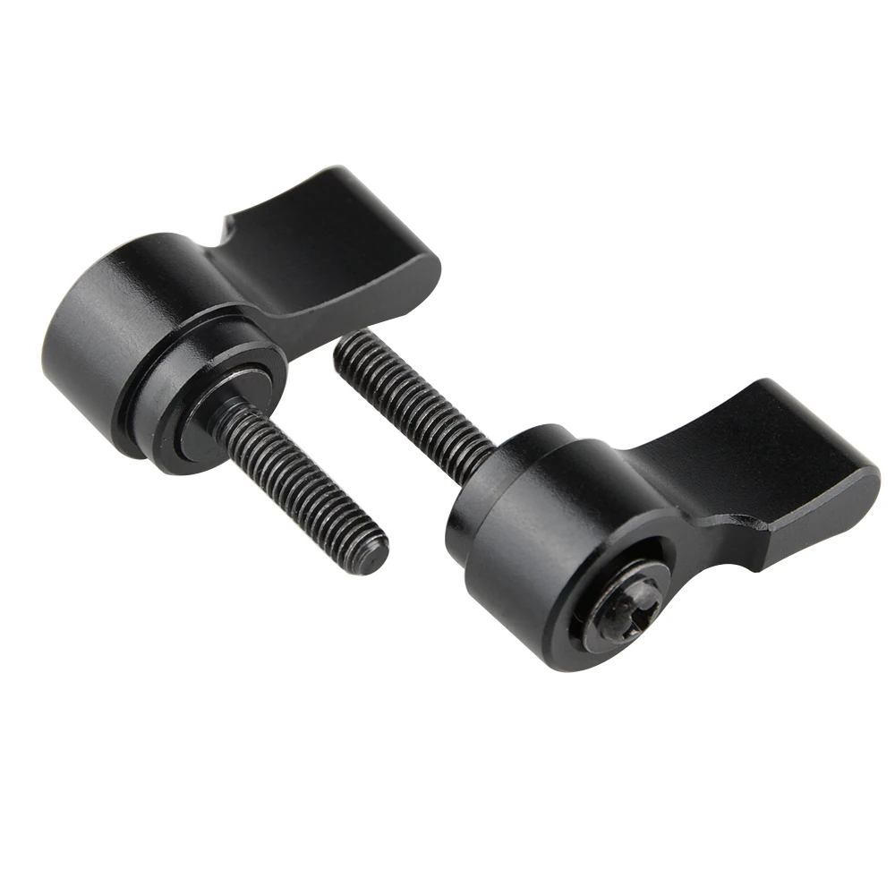 CAMVATE-M4男性用回転ノブ、調整可能な親指レバーねじ、カメラアクセサリー、ロッドクランプハンドル、qrプレート、長さ15mm