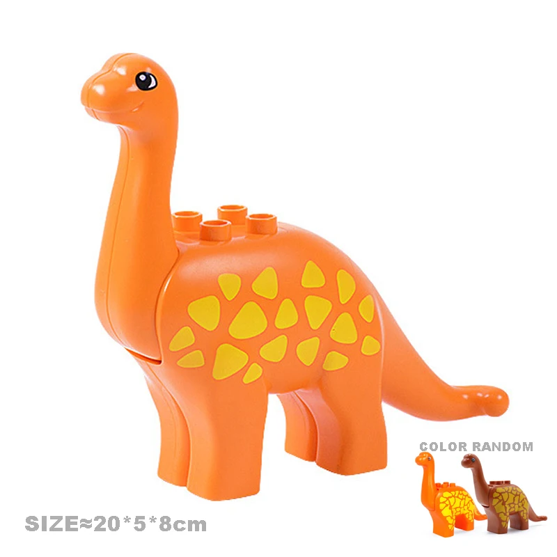 Animals Model Big Size Building Blocks Jurassic Dinosaur Accessories Compatible Bricks Assemble Education Toys For Children Gift