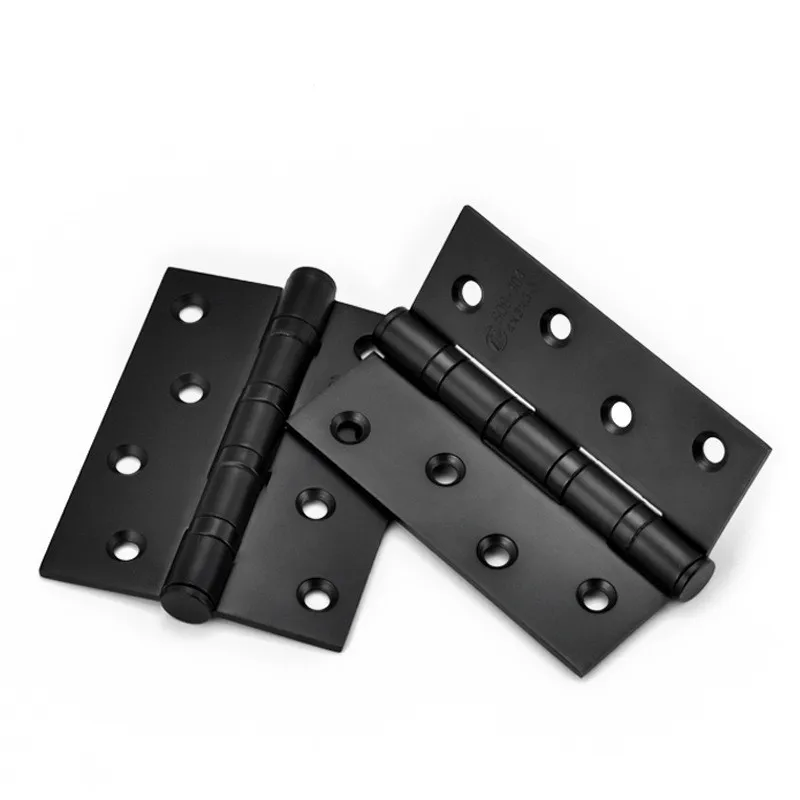 1pcs Black Antique 4 inch Hinge Stainless Steel Door Hinge For Heavy Doors Furniture Accessories