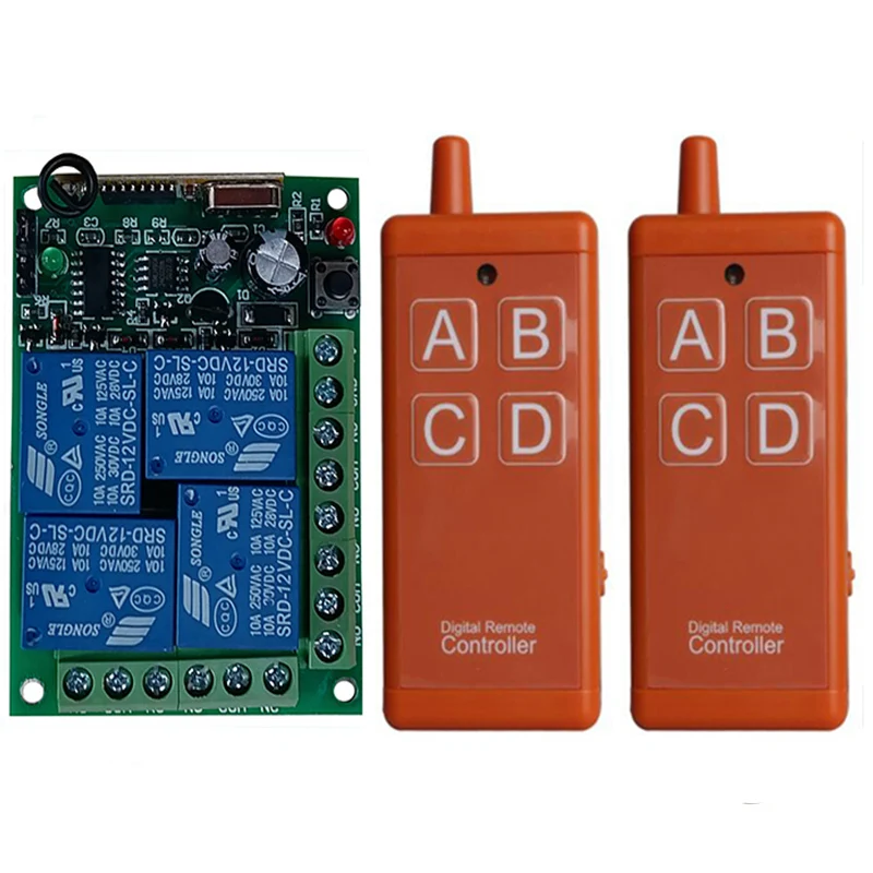 433Mhz Dc 12V 24V 4…