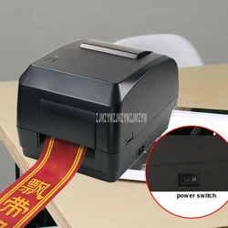 High-quality Electric Satin Ribbon Printer 140m/h with USB Interface  Decoration Ribbon Printing Machine 104mm Print Width