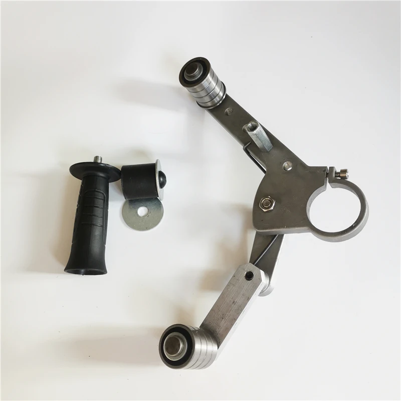 Tubo Cinto Lixadeira Moedor de Moagem Tubo Redondo Polimento Fio Desenho Máquina Fixação Metal Madeira Lixadeira Cinto Moagem M10