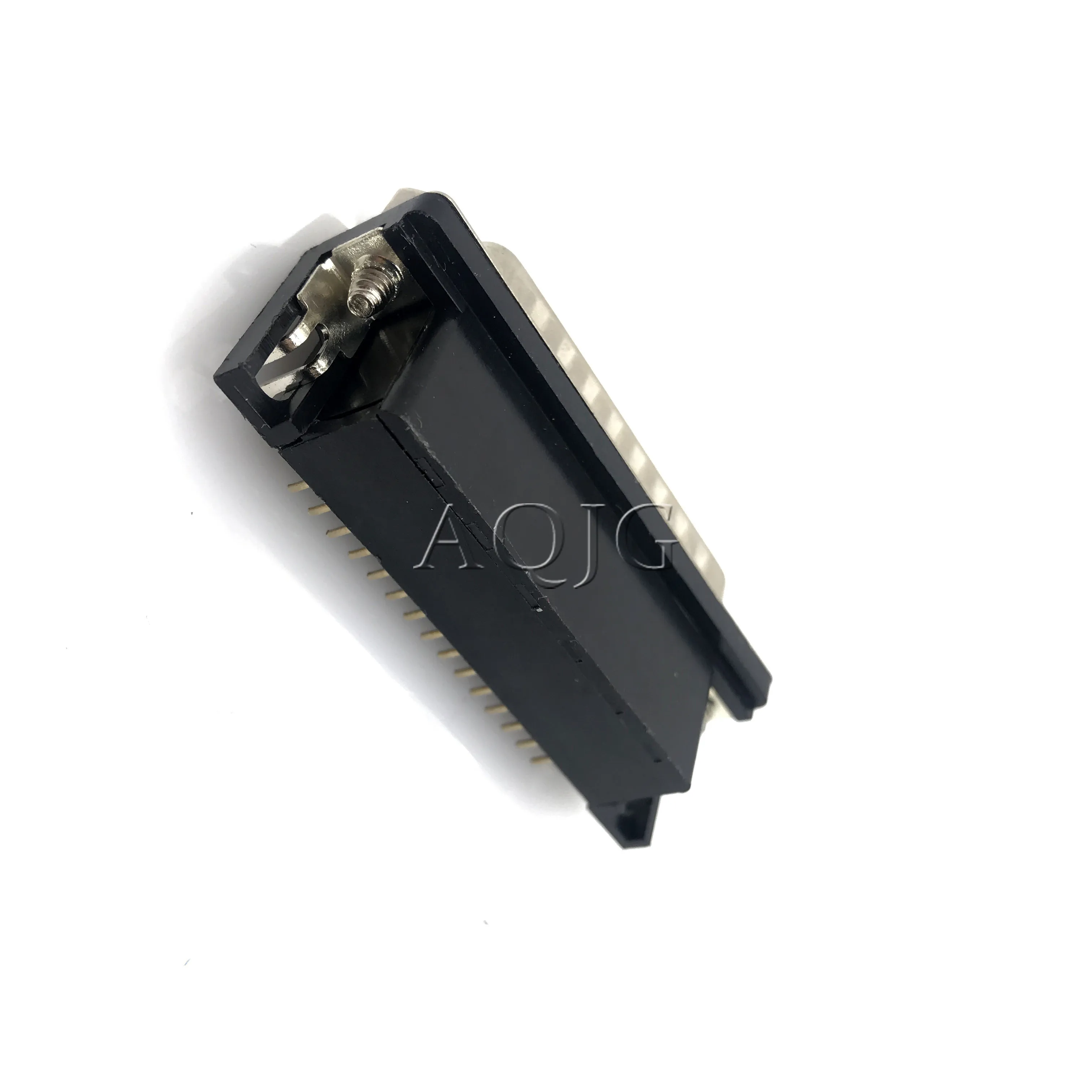 1PCS DB44 MALE PCB Mount serial port CONNECTOR RIGHT ANGLE D-Sub CONNECTORS 44pin plug jack Adapter 3 Rows 44 PIN 44p