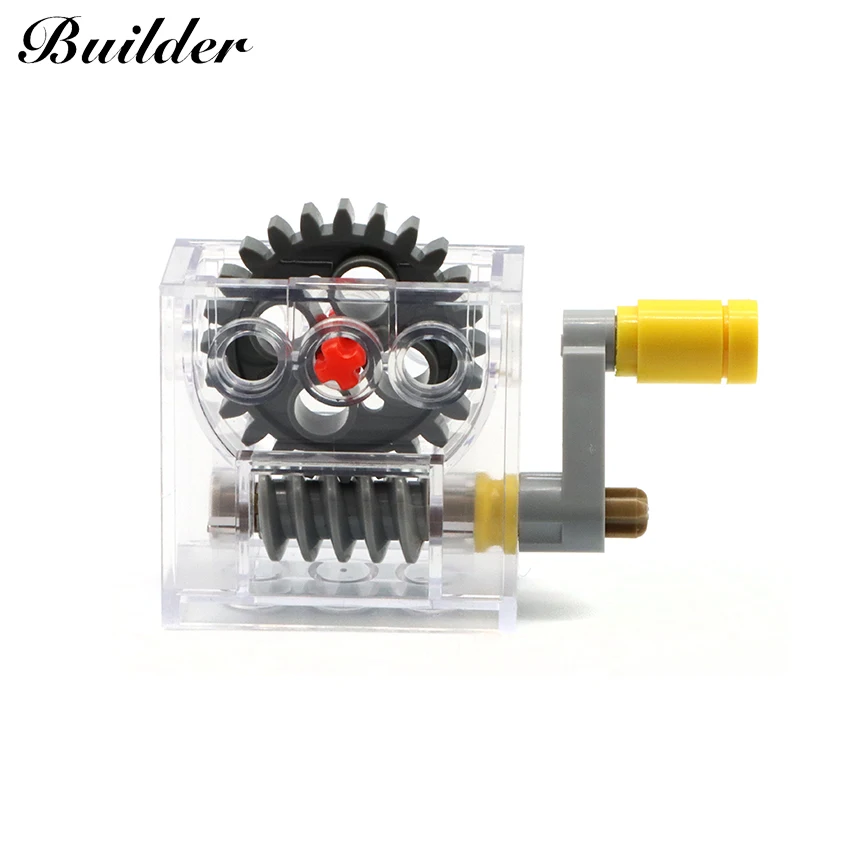 

Little Builder 6588 32239 Building Blocks Technology Parts 2pcs Gearbox Suit DIY Assembles Particles Toys Gift for Children