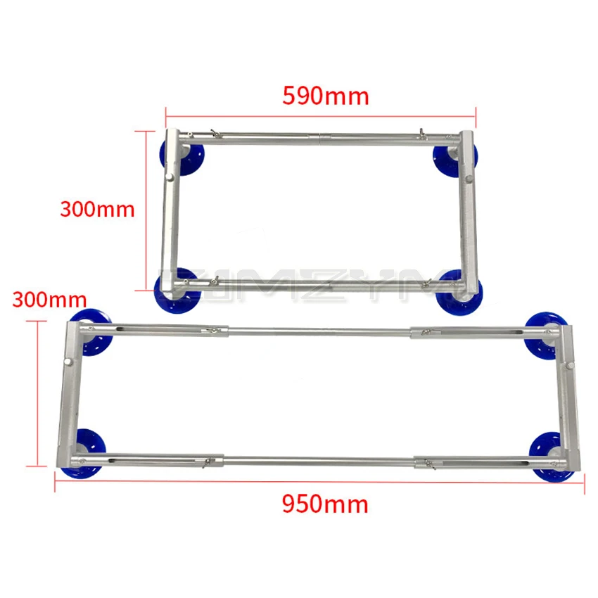 NONE LCD-TV-Bildschirm-Sauger, 4 Saugnäpfe, Gerät 32–55 Zoll, LED-TV-Bildschirm, Glas-Vakuumsauger, Vakuumheber, TV-Bildschirm-Sauger 3