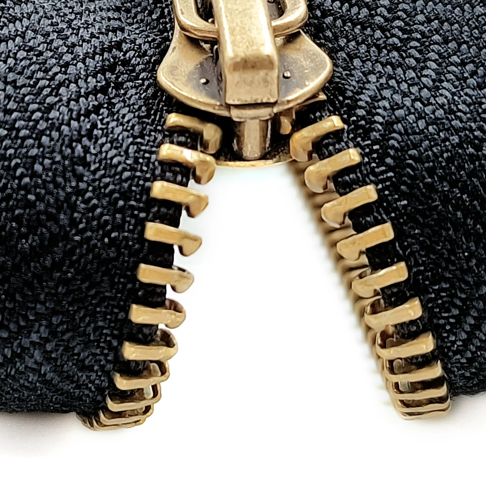 5# High Quality Colorful Open-End Auto Lock Copper Metal Zipper Diy Handcraft For Clothing Pocket Garment Sewing Shoes Bags