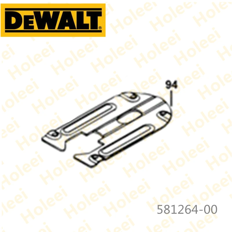 SOLE PLATE FOR DEWALT DC308K DC318KL DC330 DCS331 DCS332 DW331 DW333 581264-00