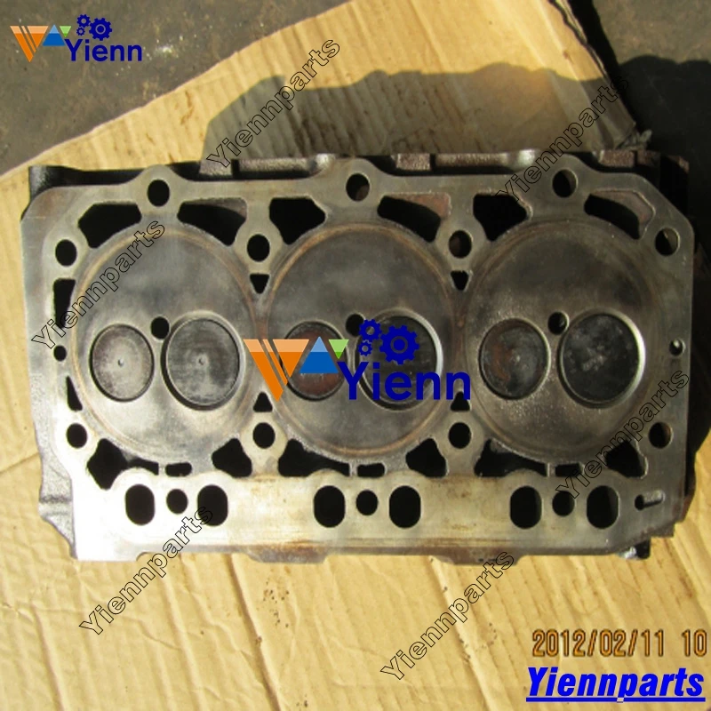 3TNE82 Cylinder Head Assy 119812-11700 For Yanmar TAKEUCHI TB125 Excavator Diesel Engine Repair Parts