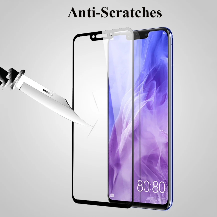 For Huawei Nova 3 Tempered Glass for Nova i3 9H 2.5D Full Cover Screen Protector Armor Film For Huawei Nova 4 Glass Cover Case