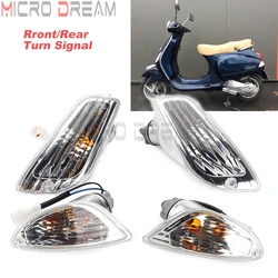 Motorcycle Front Turn Signals Indicator Rear Light Blinker Left Right Flasher LED Lamp for LX 50 LXV 150 50 125 2 Takt 4-Takt