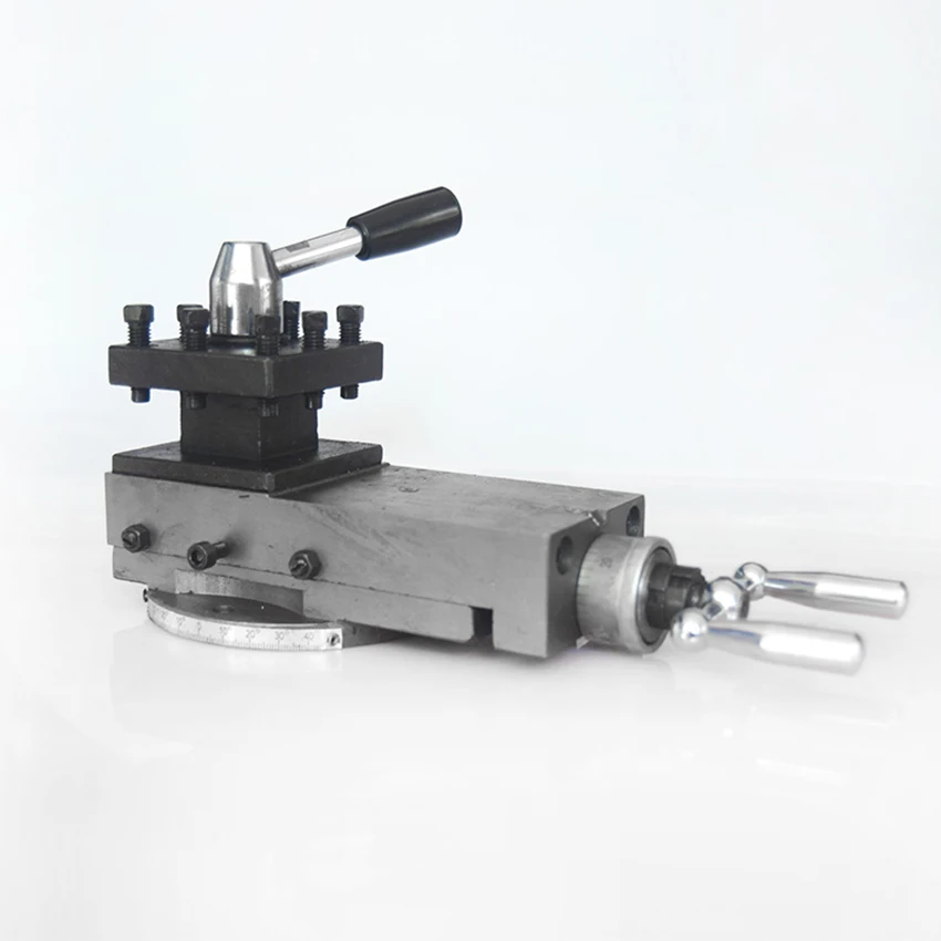 

BV20 Tool Holder Mini Lathe Accessories Lathe Metal Tool Holder Assembly Small Carriage Tool Holder,Width: 70mm Stroke: 80mm