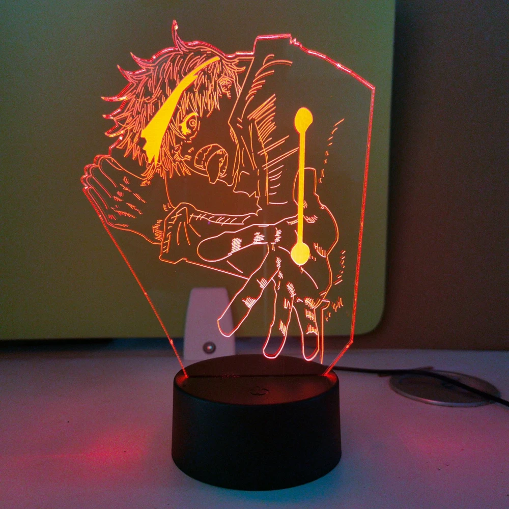 

Anime 3D Lamp Satoru Gojo Jujutsu Kaisen Led Night Light for Kid Birthday Gift Nightlight Bedside Lamp Drop Shipping