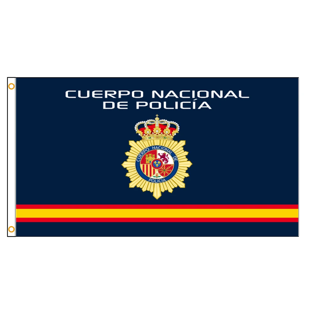 3x5ft Spain National Police Flag