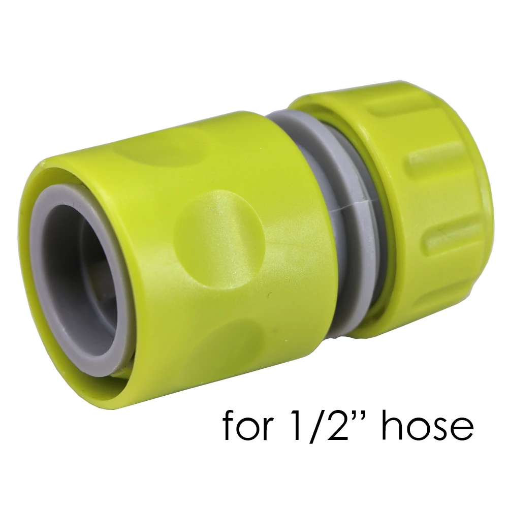 Jardinagem Tap Water Pipe Quick Connect Adapter, Mangueira Estender Reparação Fitting, Rega Estufa Conectores, 10Pcs, 1/2 \