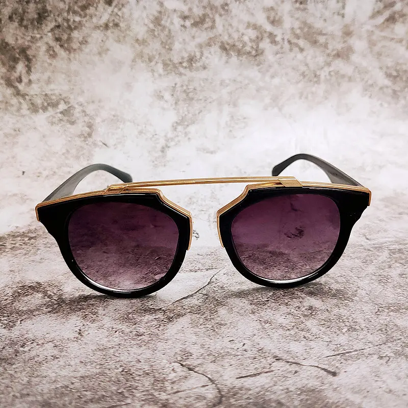 Brand Designer Sunglasses Eyewear New Star Retro Vintage Metal Fashion Trendy Outdoor Goggles Cute Gentle Romantic Glasses 15702
