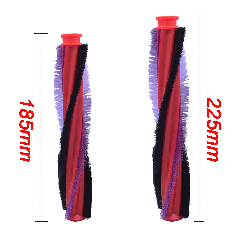 1Pc 185Mm/225Mm Bàn Chải Thanh Lăn Thanh Cho Dyson V6 DC59 DC62 SV03 SV073 Series Hút Chân Không bụi Phần
