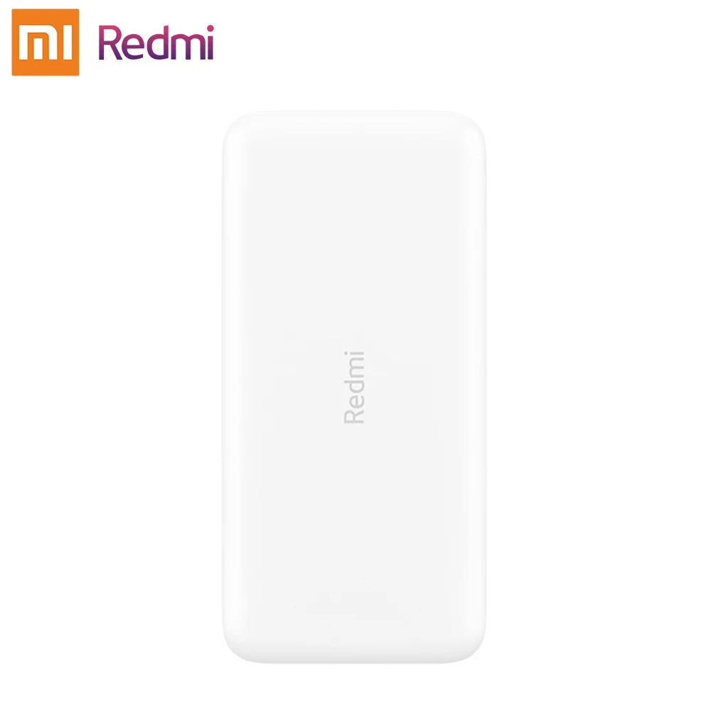 Portable Xiaomi Redmi Power Bank 20000mAh 18W Quick Charge 10000mAh Powerbank Fast Charging Charger For Xiaomi Redmi Smart Phone