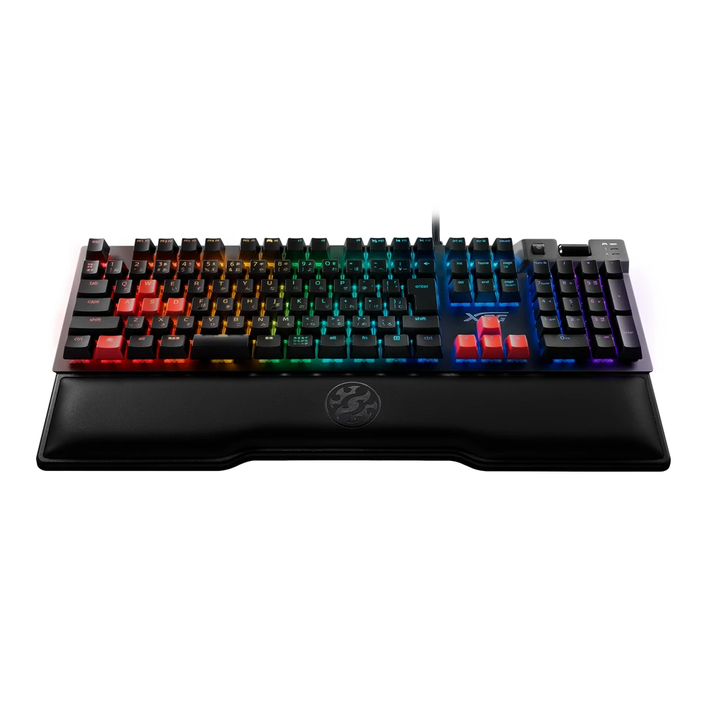 Adata XPG Summoner 104 key Mechanical Keyboard 100% TKL RGB lighting effect RGB switch led cherry siler blue red