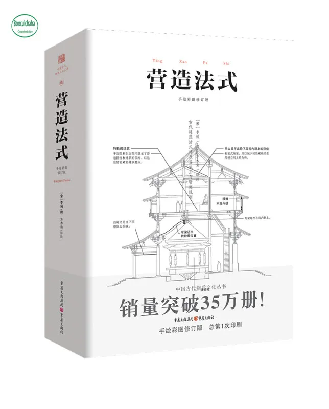 كتاب هندسة معمارية صينية قديمة قواعد الهندسة المعمارية #1
