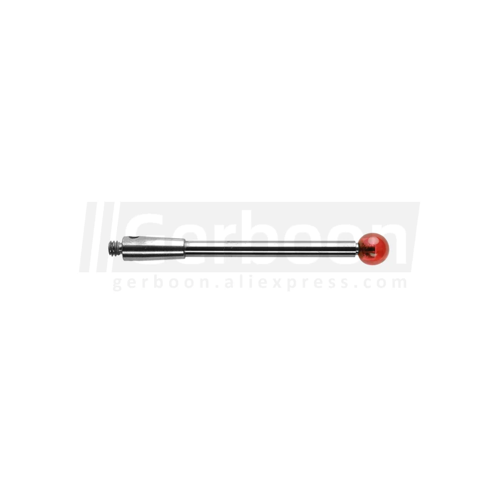 Renishaw A-5003-0043 EWL 30mm M2 Ø 4mm Ruby Ball Tungsten Carbide Rod Probes for Three-Coordinate Measuring Machine CMM