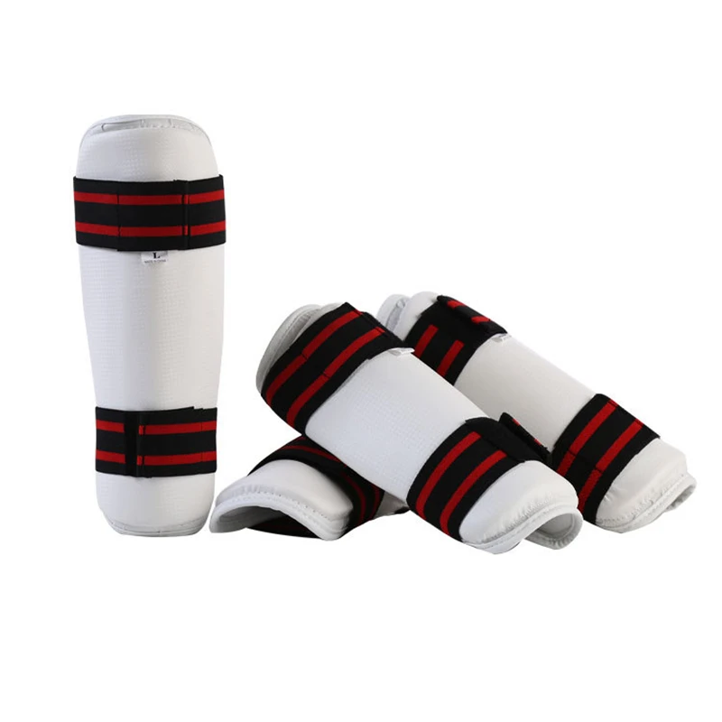 2pcs Taekwondo Arm Shin Guards TKD Protector WTF Leg Support Judo Karate Elbow Protection Muay Thai Kick Boxing Foream Gear Kid