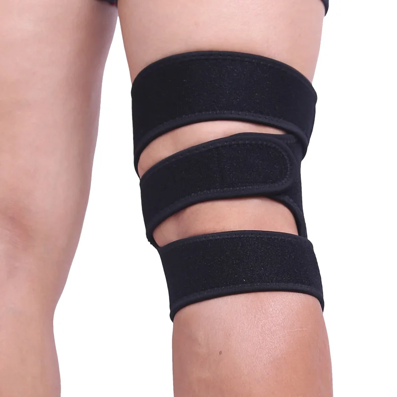 1PC Knee Joint Brace Support Adjustable Breathable Knee Stabilizer Kneepad Strap Protector Orthopedic Arthritic Guard