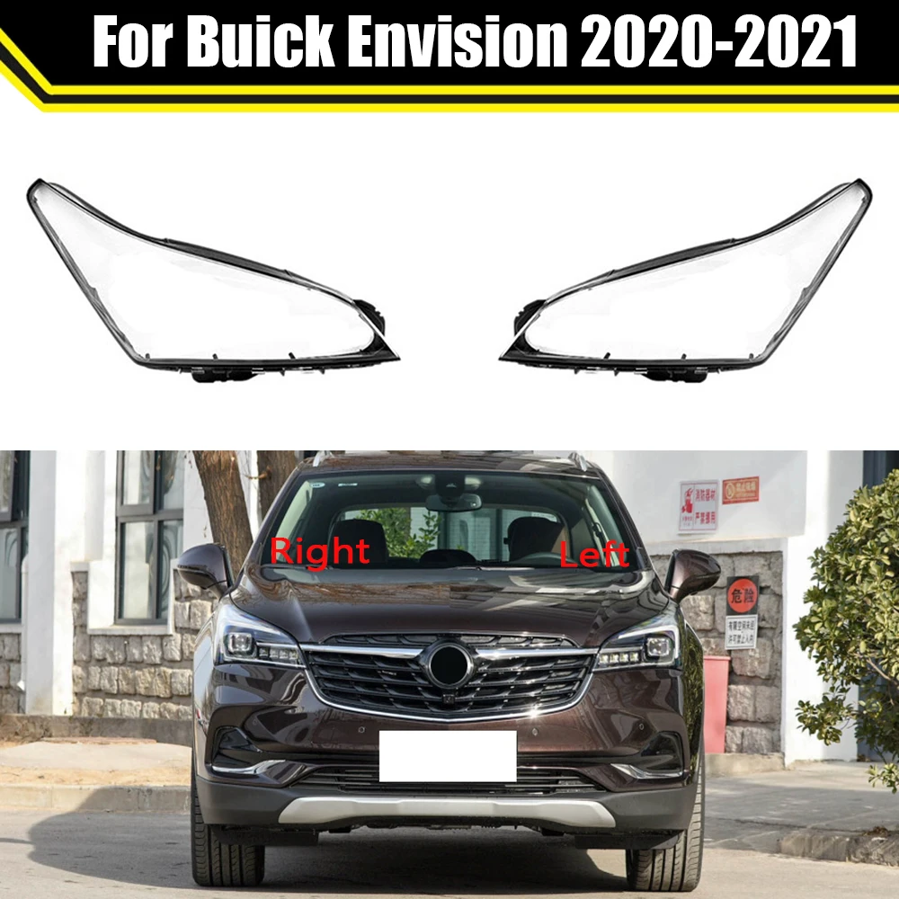 

Head Lamp Light Case For Buick Envision 2020 2021 ​Car Front Headlight Lens Cover Lampshade Clear Lampcover Caps Headlamp Shell