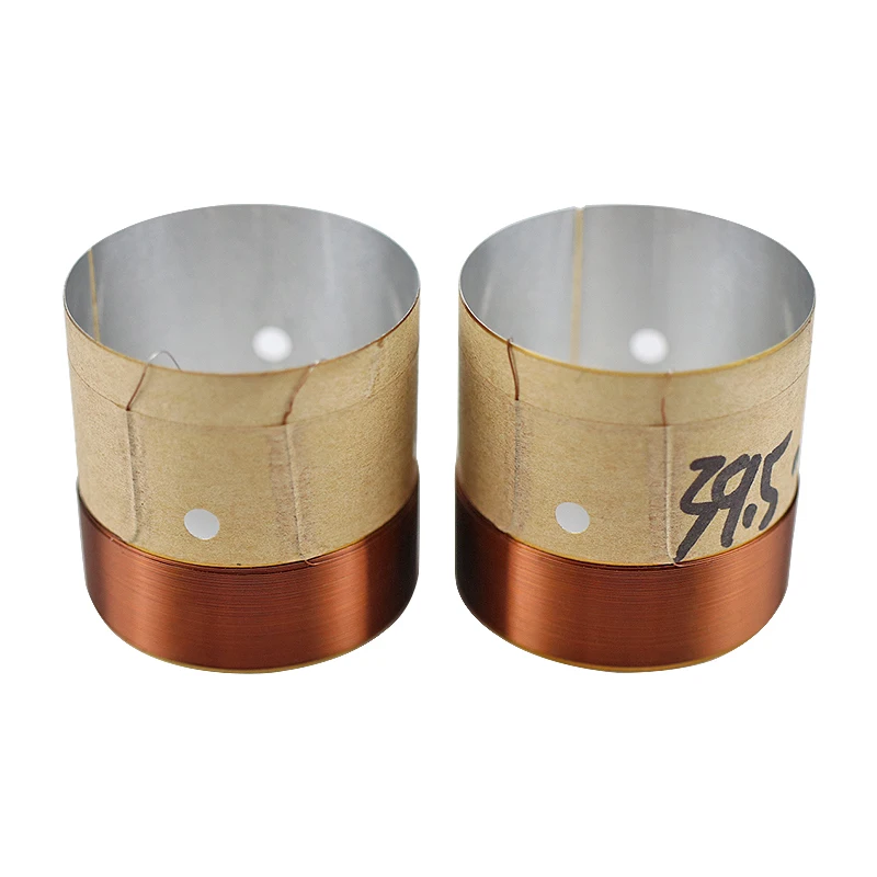 SHEVCHENKO 39.5mm Bass Voice Coil 6-8 OHM Aluminum 2 Layers Copper Wire Coil Repair 40 Core Woofer Speaker Parts 2pcs