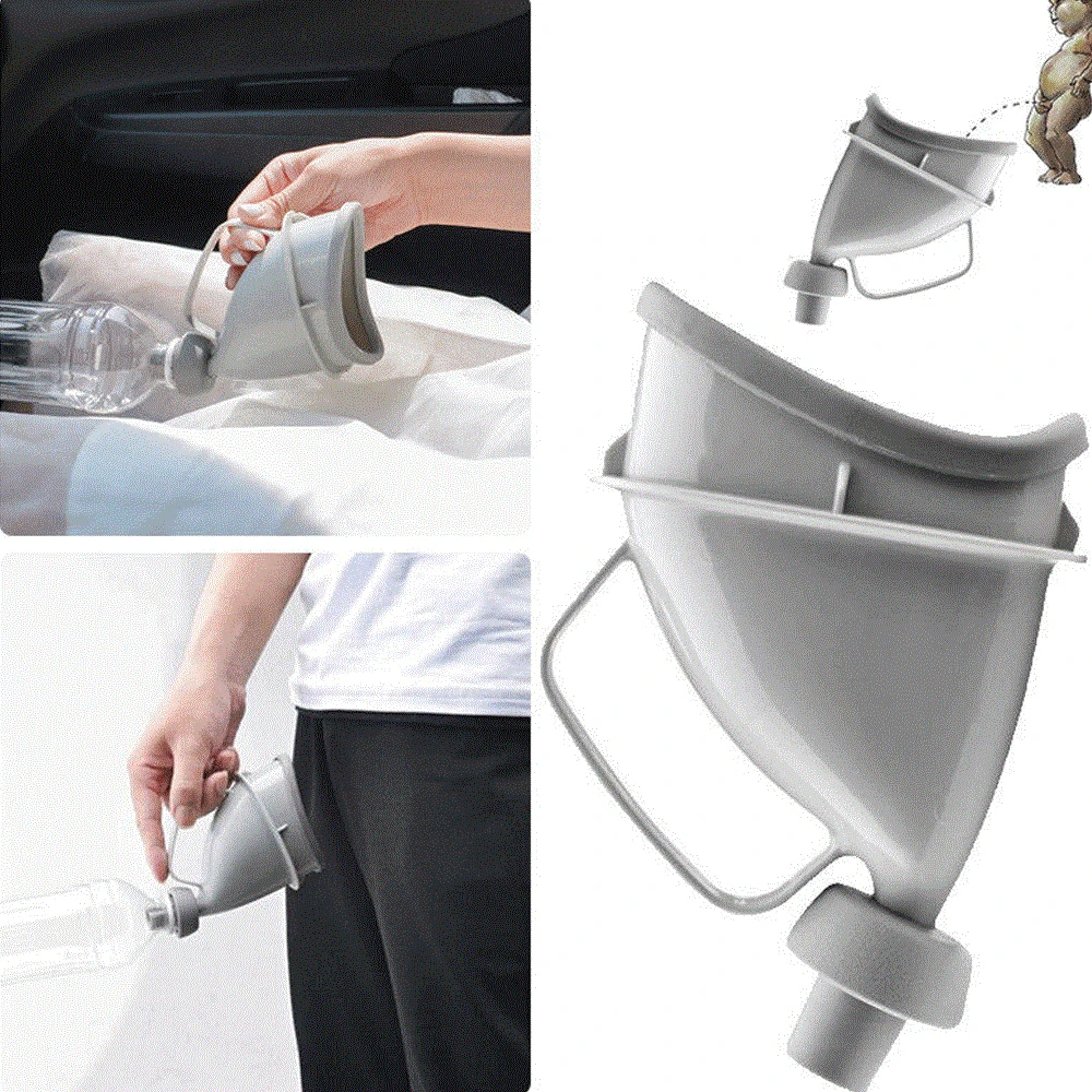 Portable car trunk organizer adult urinal man woman potty funnel car travel outdoor peeing camping toilet emergency urinal