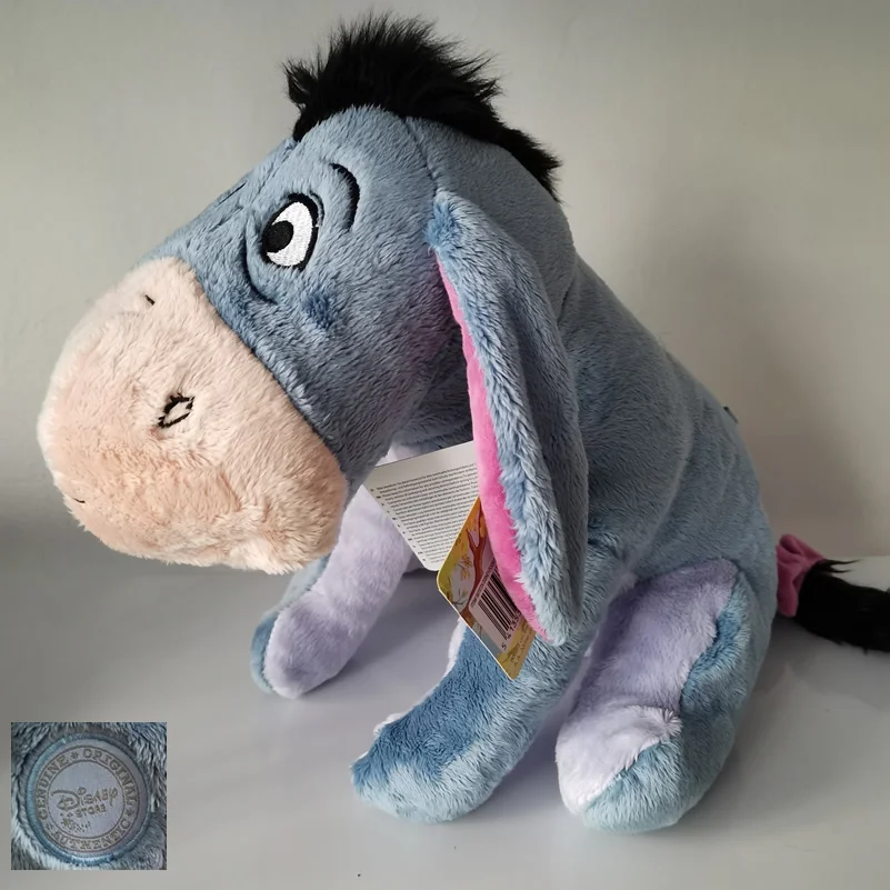 

Free Shipping 35cm Winnie the Pooh Bear Friend Blue Eeyore Donkey Stuffe Animal Soft Doll Plush Toy Boy Birthday Children Gift