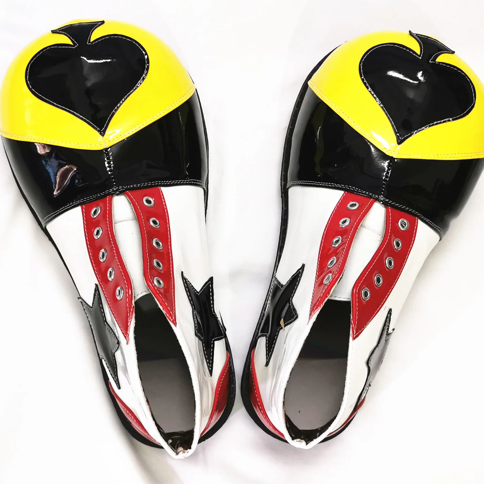 34 سنتيمتر مخصصة كبيرة تو موضة مجنون نادي مهرج الأحذية للبالغين مضحك مرحلة الأداء أحذية جوكر ارتداء كرنفال لوازم