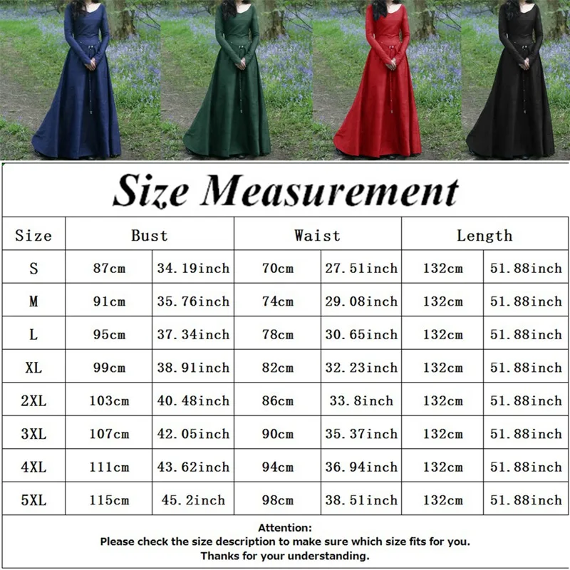 Disfraz de bruja de vampiro terrorífico para mujer, traje de Cosplay de Halloween, vestido Maxi Medieval, novedad de 2019