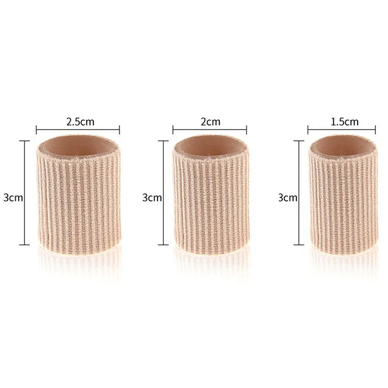 1/2pcs Anti-Wear Fiber Gel Tube Toe Finger Protector Pedicure Corn Callus Pain Relief Foot Care Cap Cover Separator Silicone - Image 6