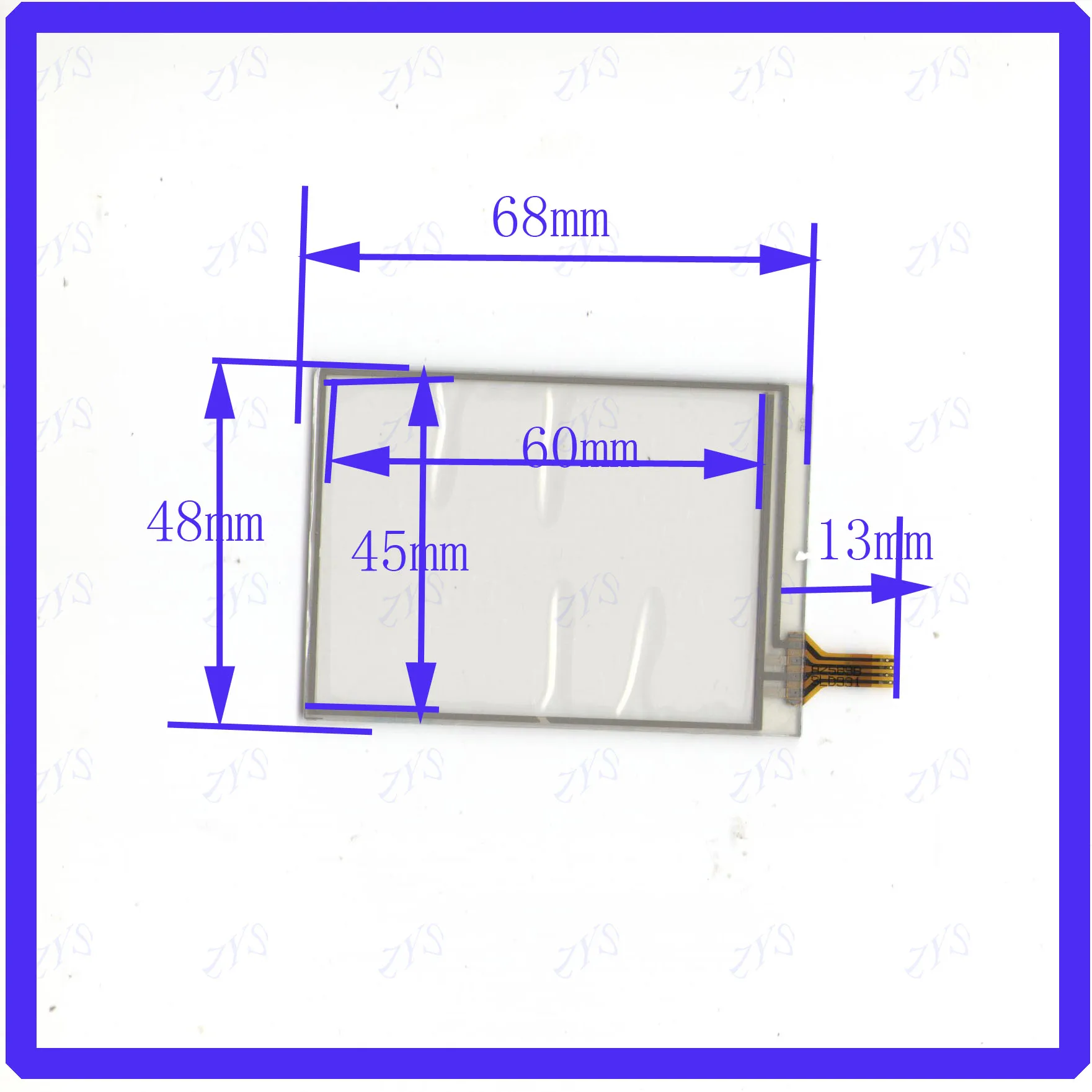 68*48mm  A25838  Touch Screen    Industrial control touch screen 68*48   this is compatible