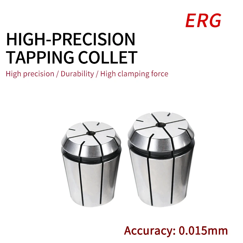 ERG rigid tapping chuck 16/20/25/32 tap lock nozzle collet tapping tool holder using tap collet