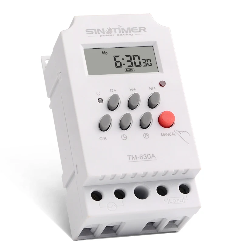 30AMP MINI 220V TIMER SWITCH 7 Days Programmable 24hrs Timer Relay