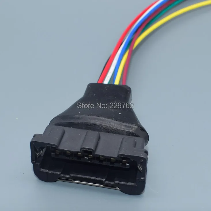 Shhworldsea 7Pin/Way 3.5mm Female Connector Plug With Rubber Boot  Power Timer Ignition Module