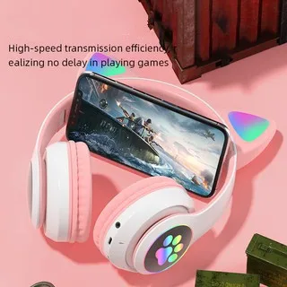 Zestaw słuchawkowy Glow Wireless Ear Stud Gaming Supplies Redukcja szumów w kolorze niebieskim